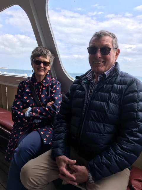 Prudence Blake and husband (image courtsey of Barry Gibson)